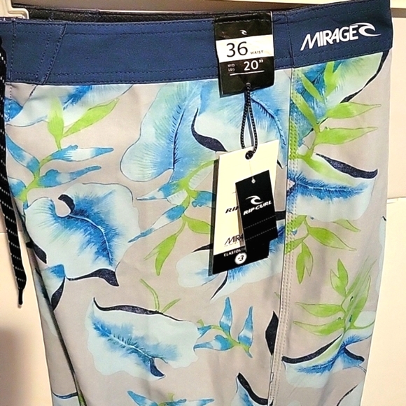 Rip Curl ES3  Top of the Line Boardshorts New with tags (36)ultra rare old stock - Picture 5 of 8